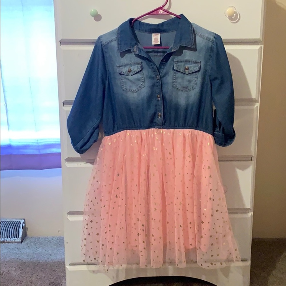 Cute girls Jean dress